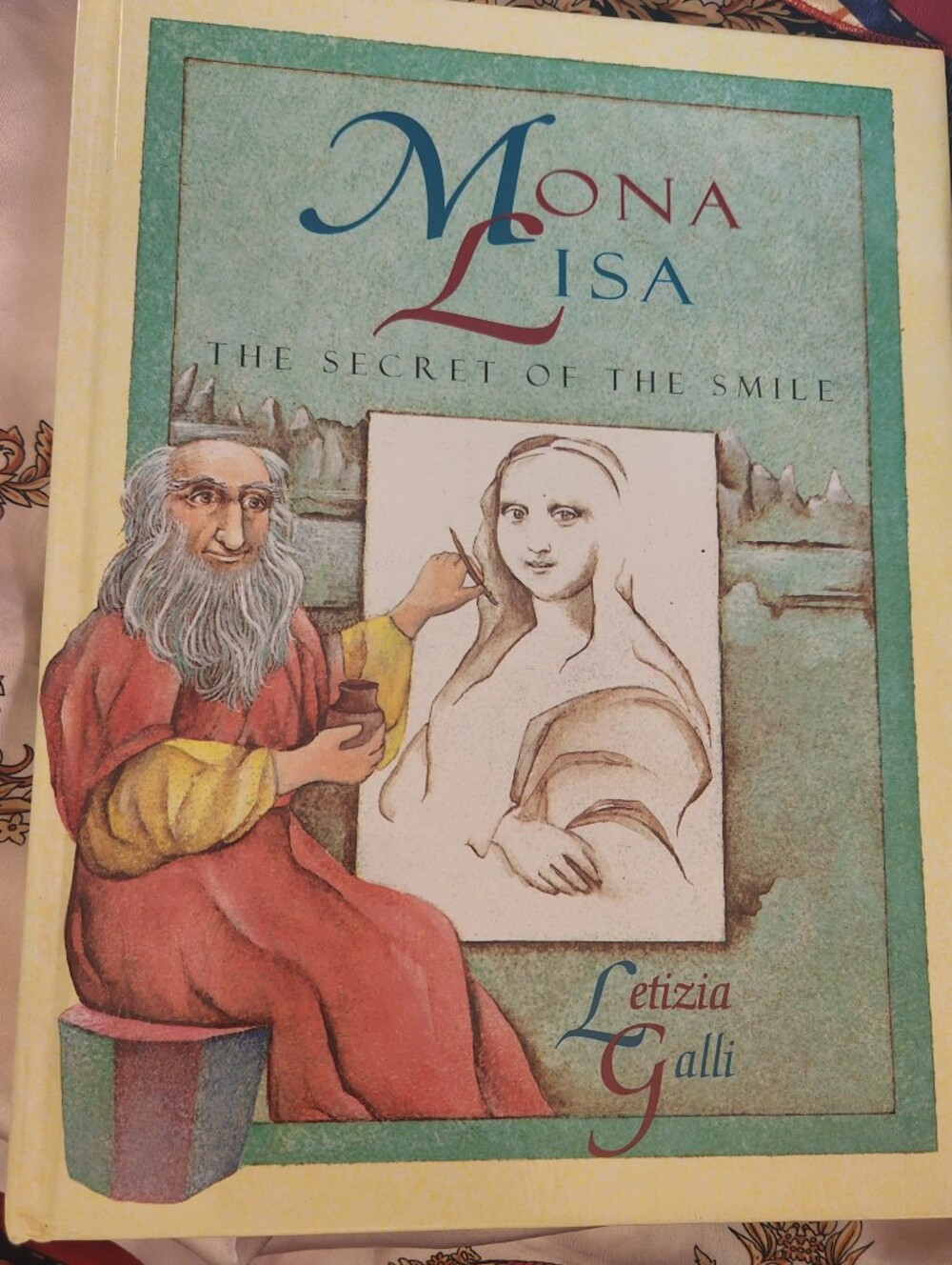 Mona Lisa The Secret of the Smile Hardcover Book Letizia Galli Art History